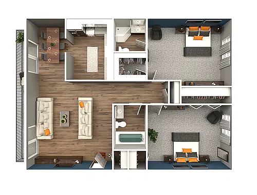 Floor plan Palmer