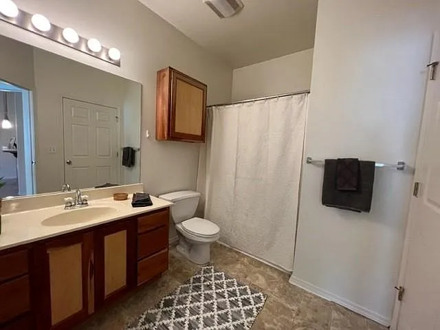 Each 3 bedroom floor plan has an attached bath for each bedroom