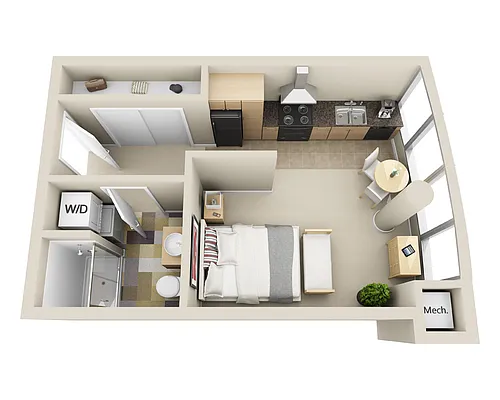 Floor plan Club 03s
