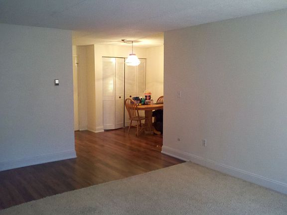living room to dining area