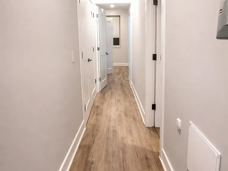 Downstairs hallway