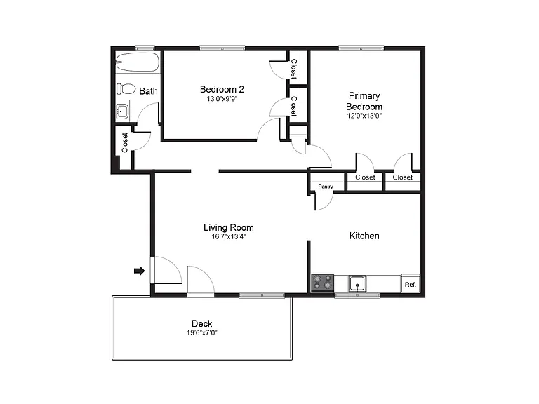 Two Bedroom Two Bedroom