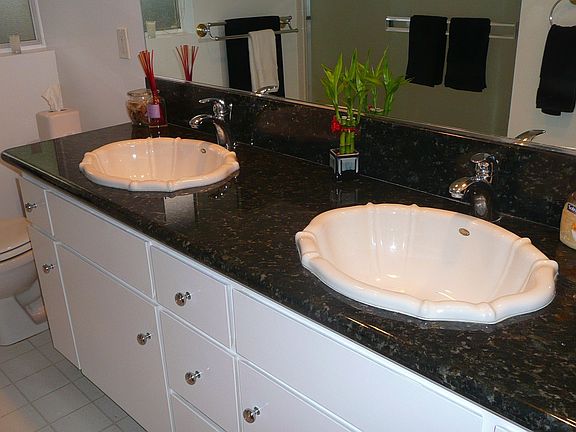 Granite in all 3 baths