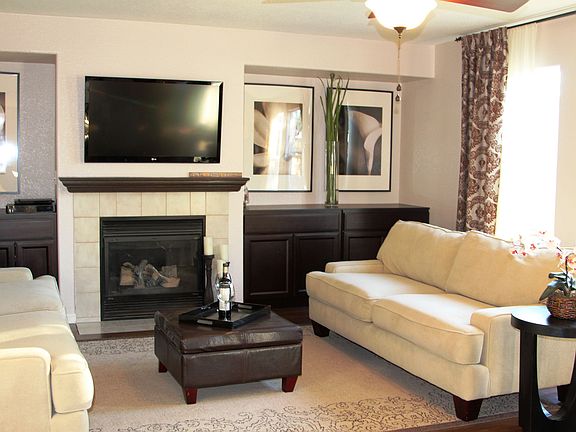 Relax in comfy family room