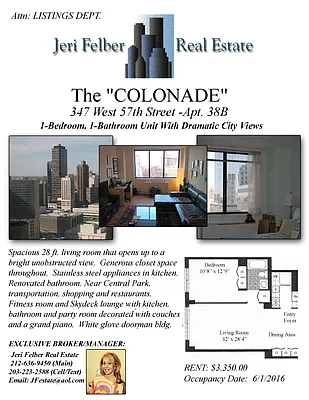 Rented by Jeri Felber, LREB | media 16