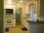 Kitchen with tile floors