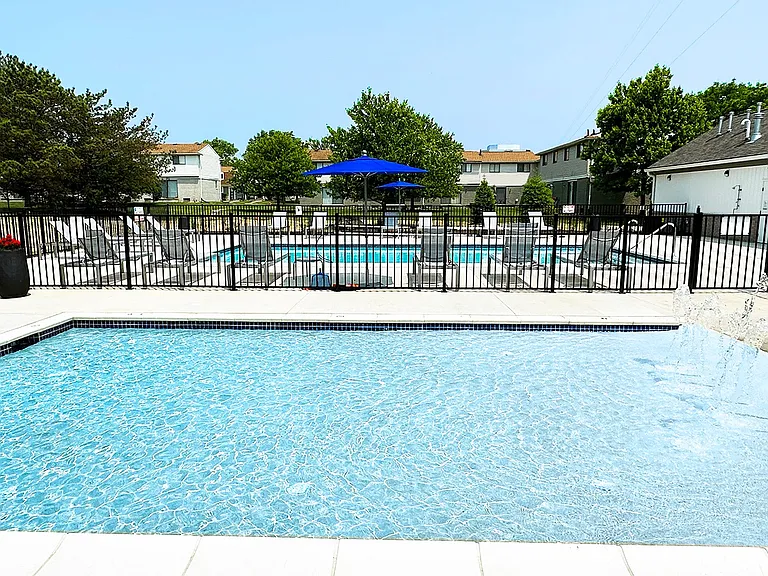 Our new splash pool is great for summer fun for all ages!