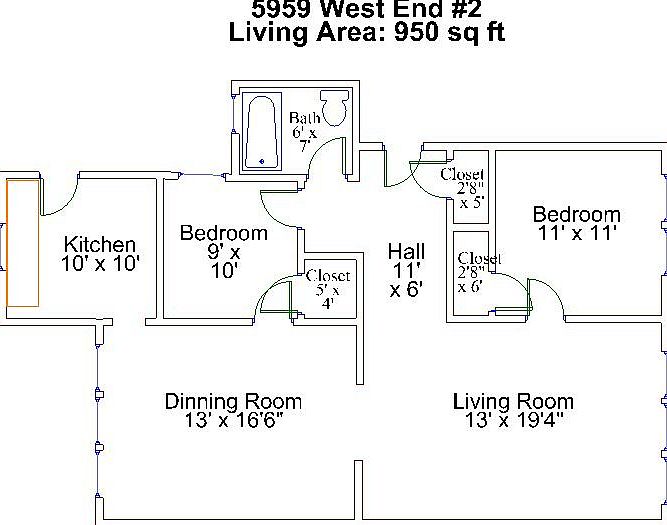 1st image of 5959 W West End Ave #2