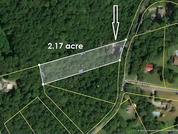 Aerial View 2.17 acres