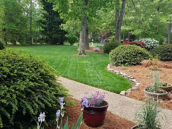 View from driveway toward st