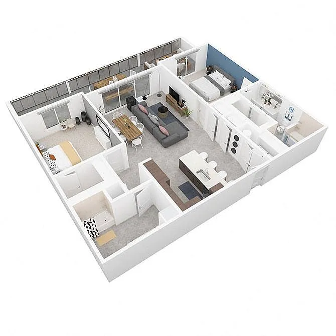 Floor plan Penthouse