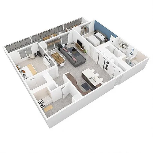 Floor plan Penthouse