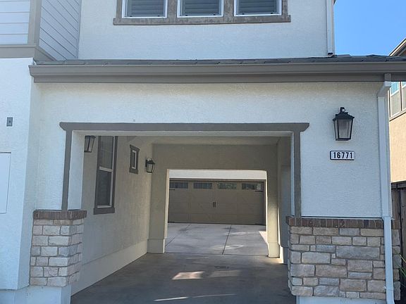 Carport before garage
