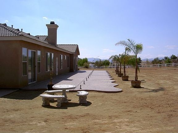 Back of the house sitting on 1.85 acres.