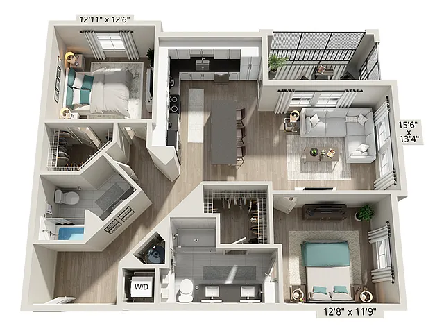 Floor plan B3