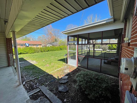 Backyard and Enclosed Patio