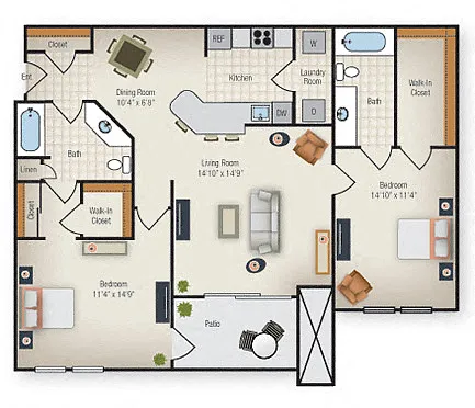 Floor plan The Windsor