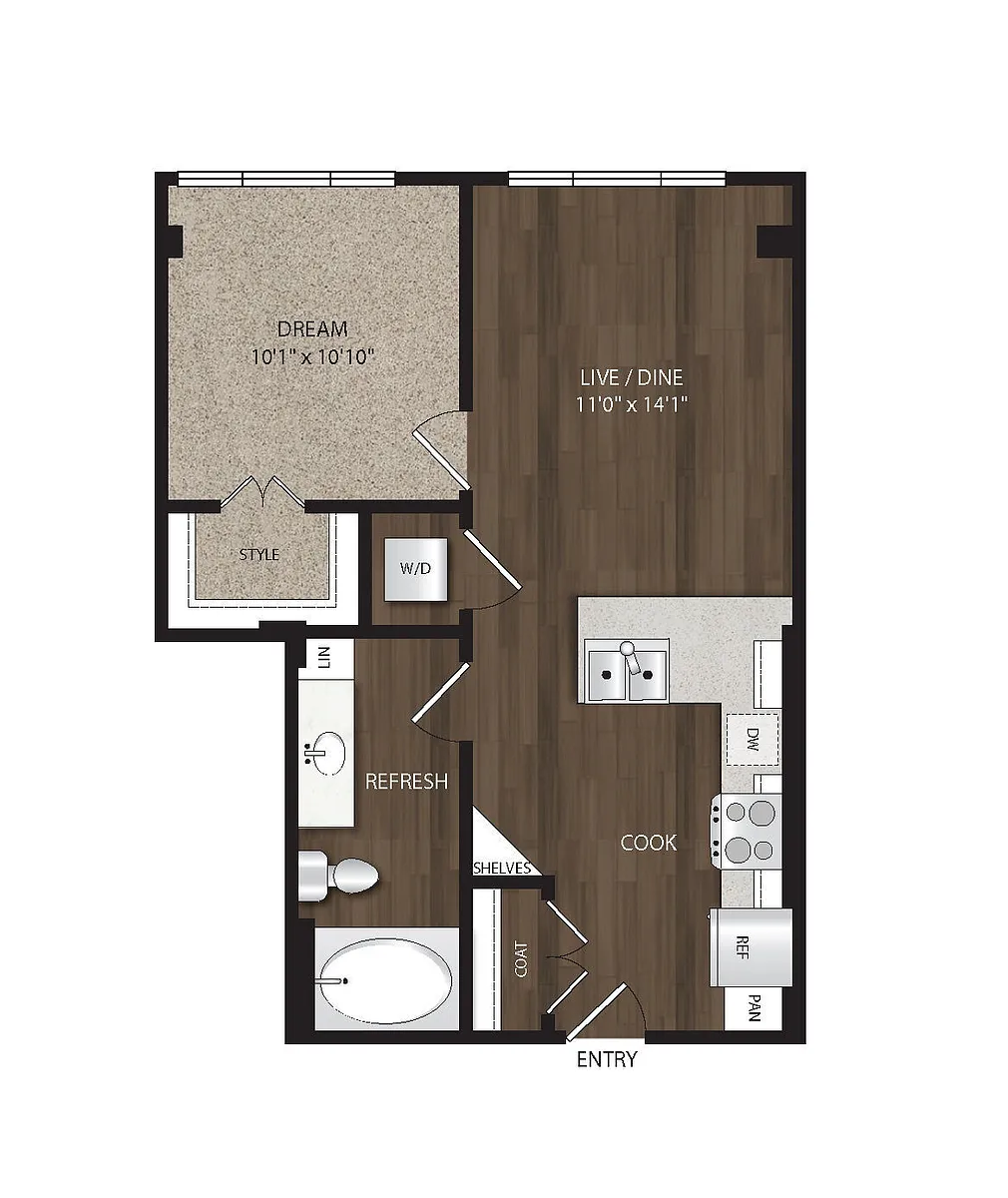 Floor plan P-A4 A