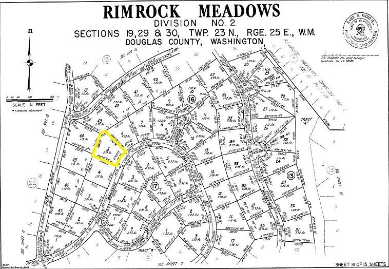 Own a piece of tranquility in Rimrock Meadows, Ephrata, WA, with this vacant lot offering access to community amenities like a pool, clubhouse, and recreational areas, perfect for your dream home or getaway.