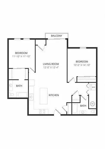 Floor plan D6