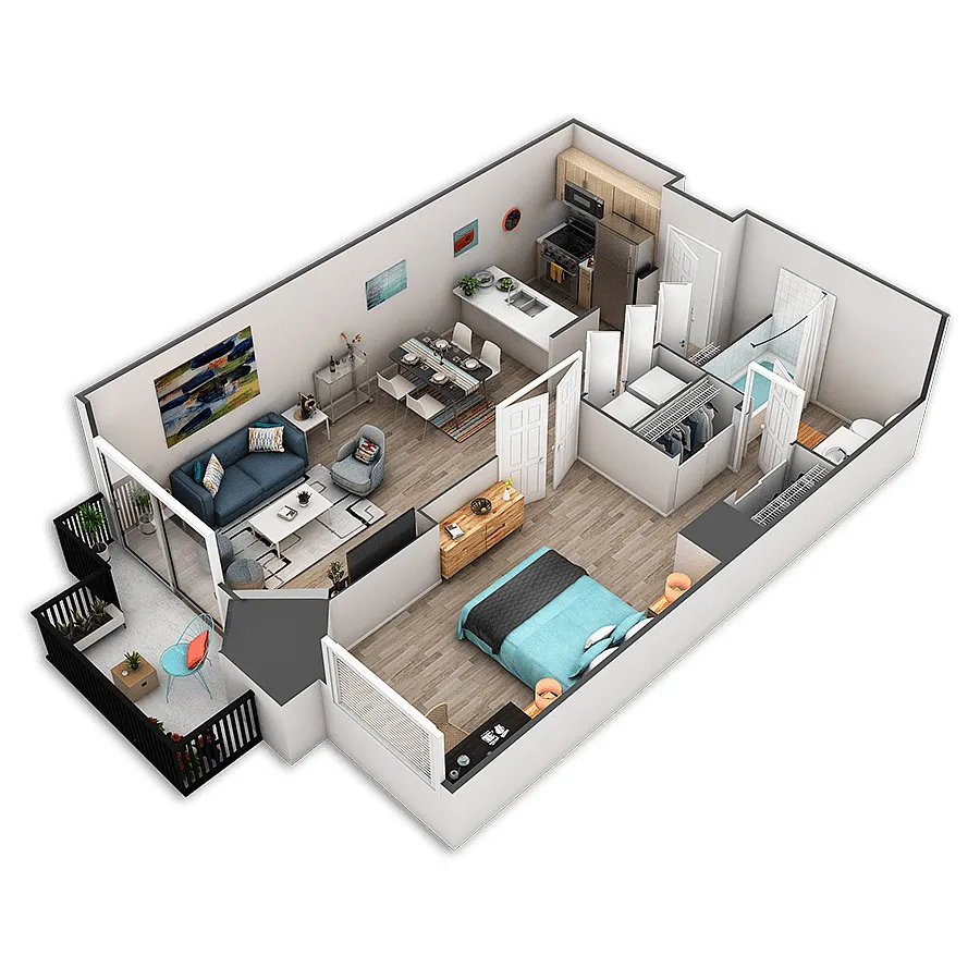 Floor plan Magnolia Platinum