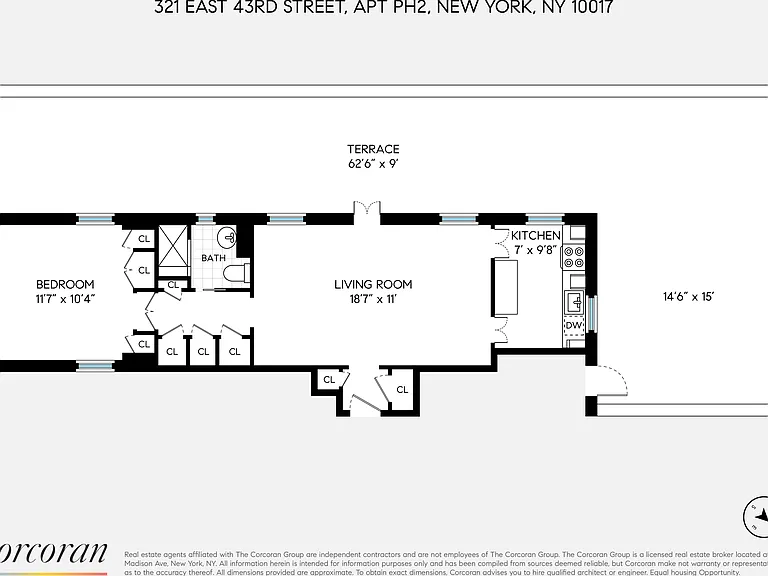 321 E 43rd St #Penthouse 2 — Photo 2