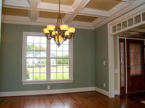 Formal Dining with coffered ceiling