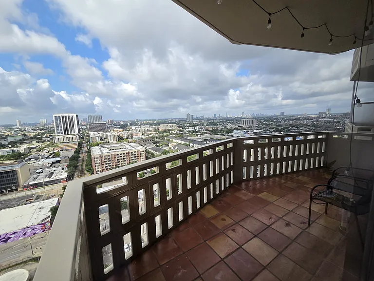 Main balcony