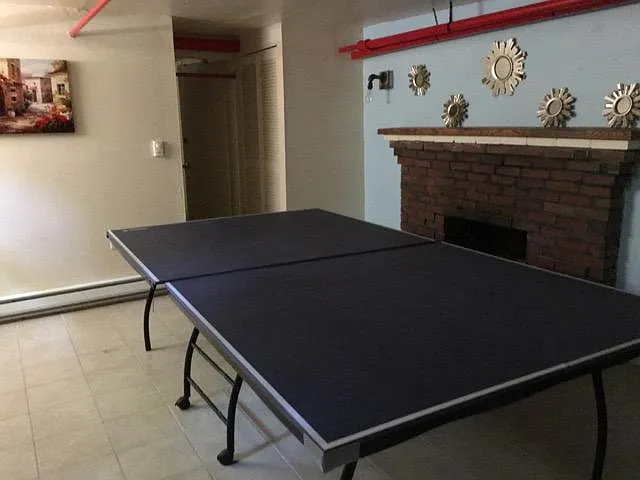 Basement rec room