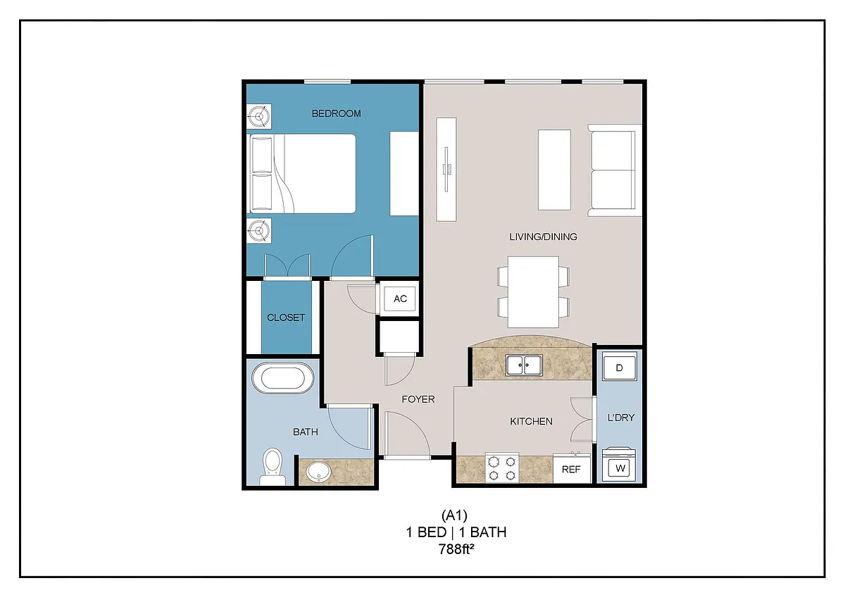 Floor plan A1