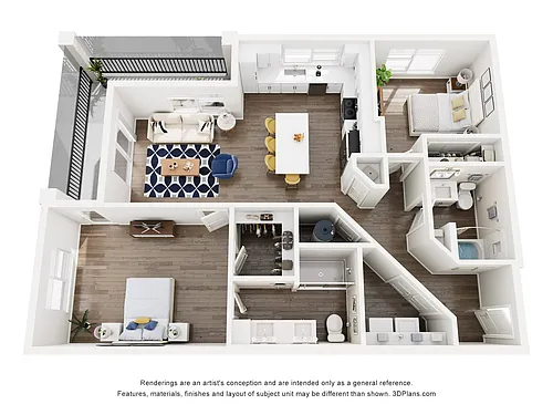 Floor plan B2