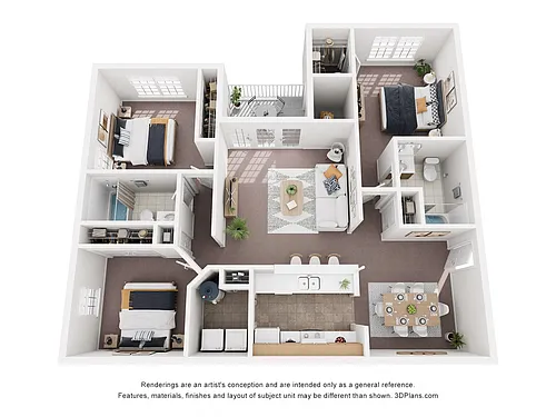Floor plan Jamestown