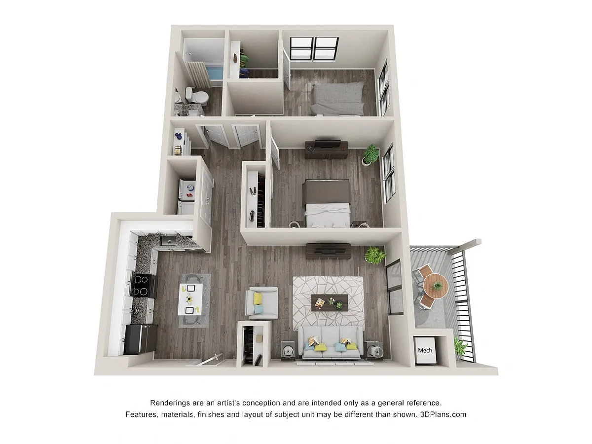 Floor plan B2