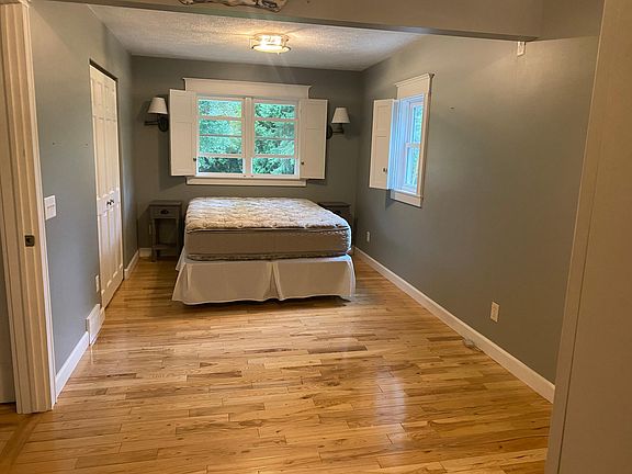 Master bedroom with 5ft bifold door closet as well as 12ft galley walk-in closet.