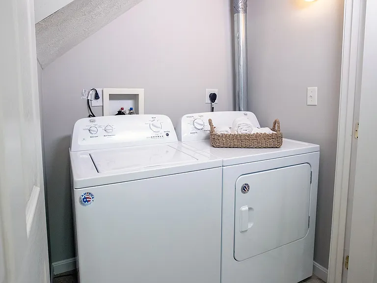Full-size washer and dryer units are available in select units. *Additional fees may apply.