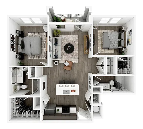 Floor plan Marche