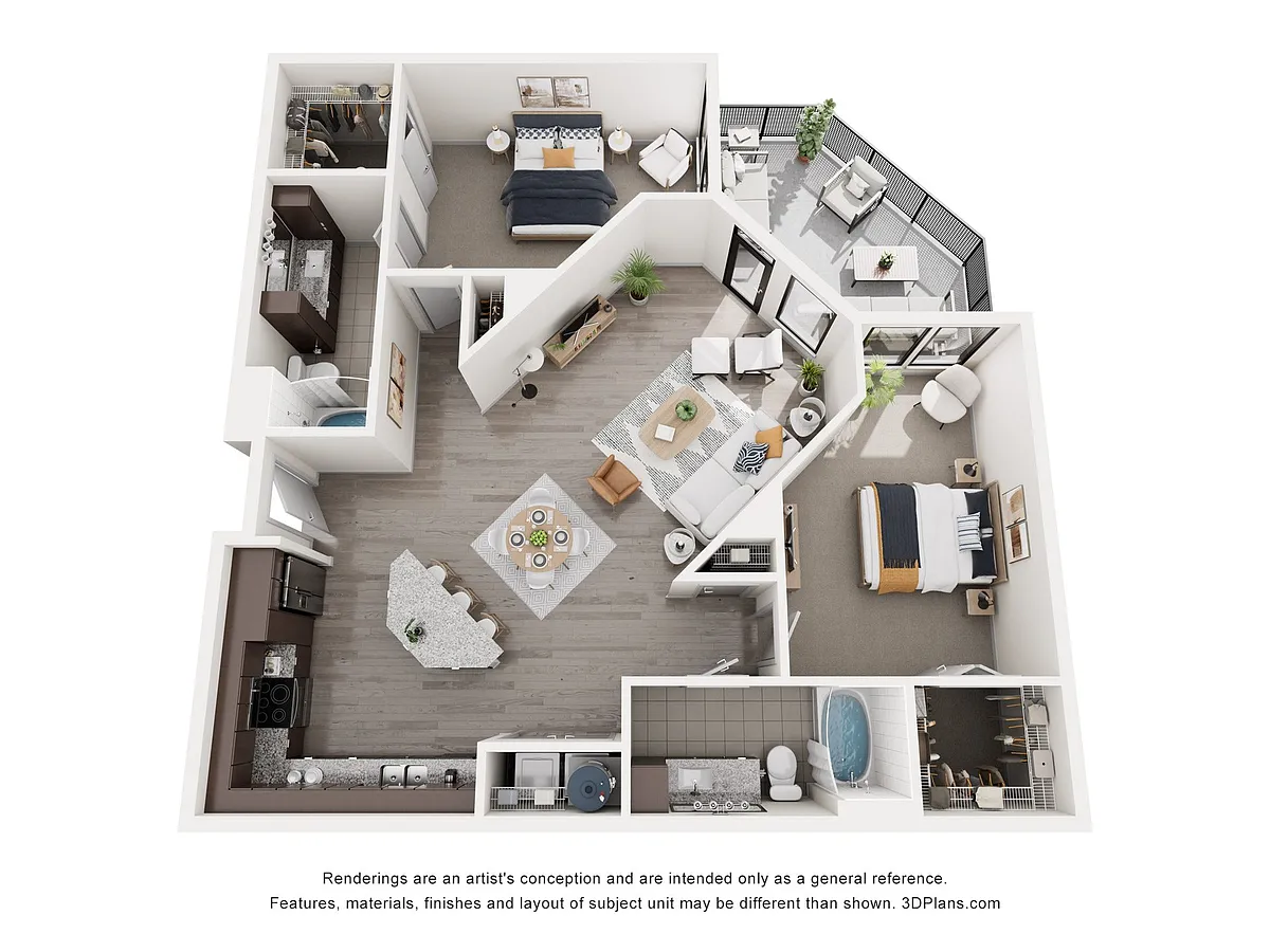 Floor plan B2