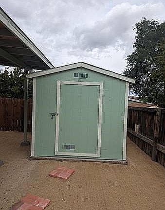 Outdoor shed