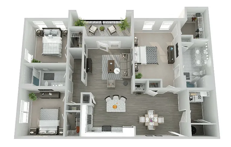 Floor plan C2C