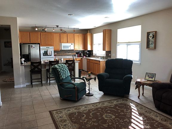 Custom Tile in Kitchen.
