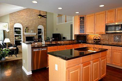 Delightful Gourmet Kitchen.