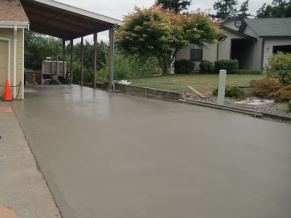 Concete for RV pad 8-8-12