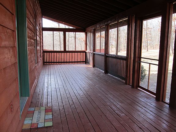 Screened in front porch