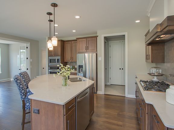 Stock photo not meant to represent final colors and finishes of home under construction.