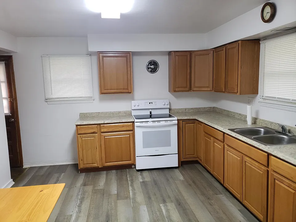 Kitchen looking out from dinning room