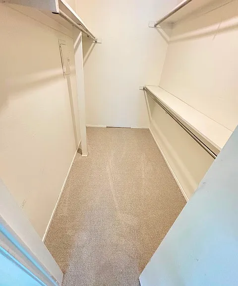large walk in closet