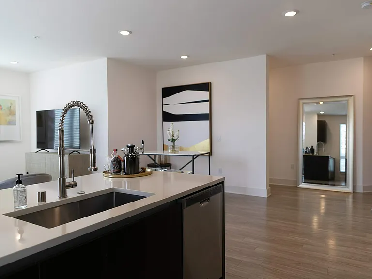 Open layout with modern finishes and natural light.