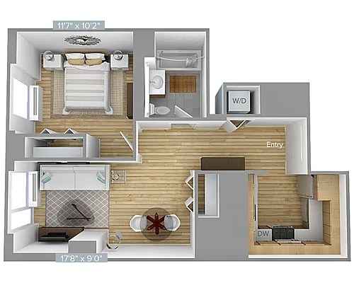 Floor plan A3-685