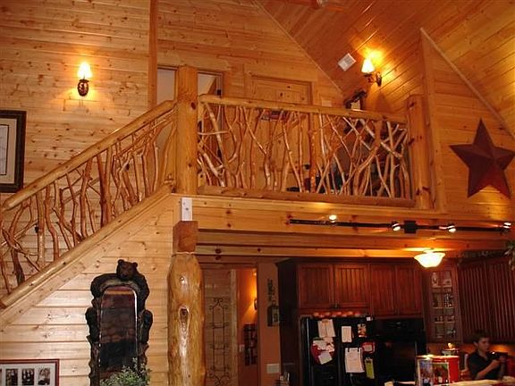 Custom laurel handrails