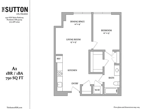 Floor plan A1